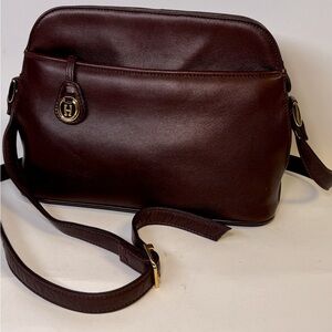 Heritage Leather Bag  By Etienne Aimee Perfect Burgundy/Maroon color